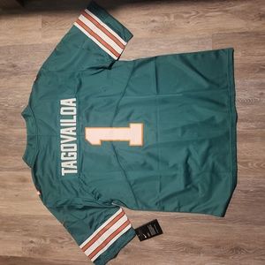 Tua tagovailoa throwback jersey Miami Dolphins nwt Large